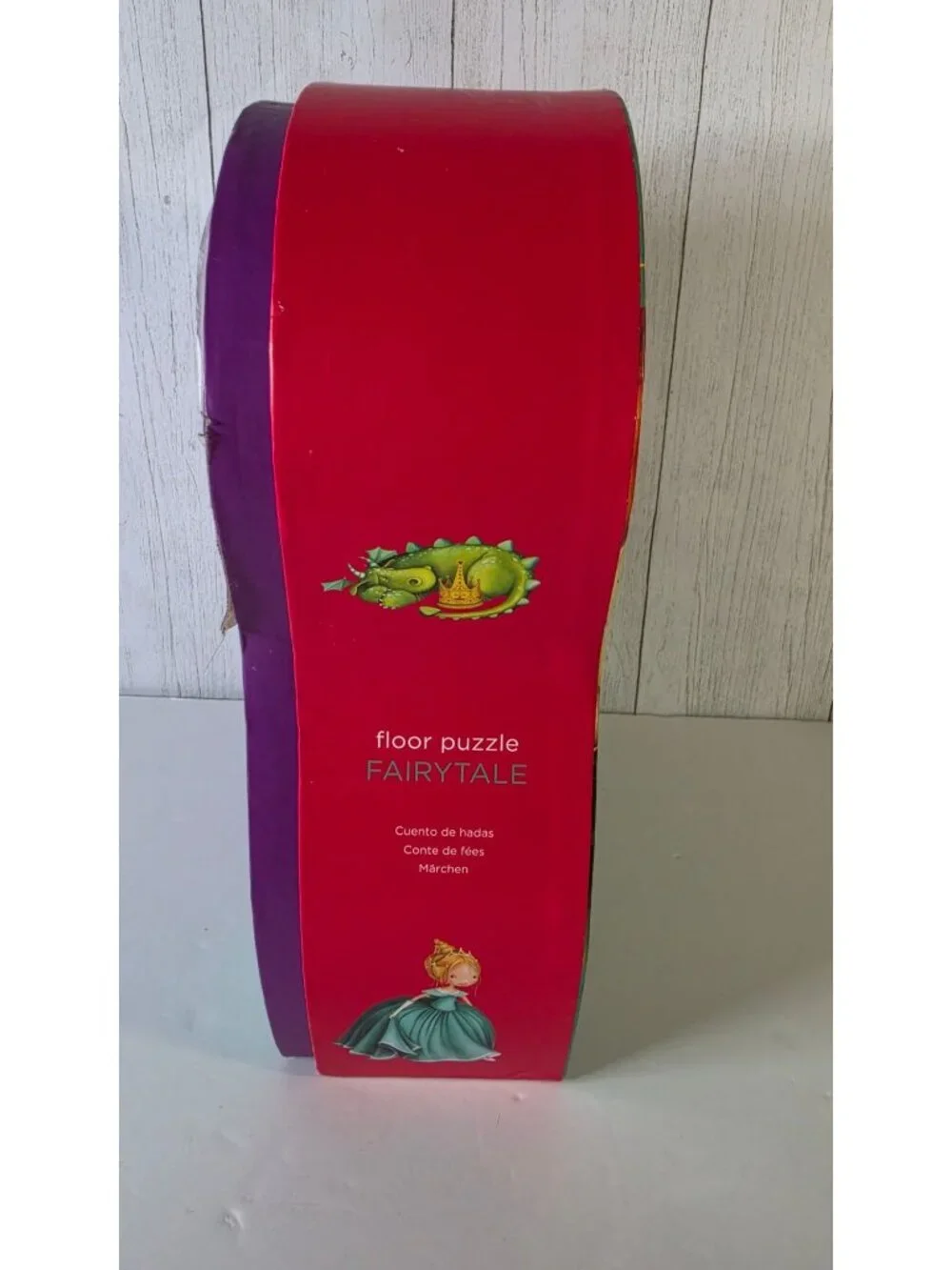 CROCODILE CREEK FAIRYTALE PRINCESS SHAPED FLOOR PUZZLE 36 PIECE JUMBO KIDS TOY